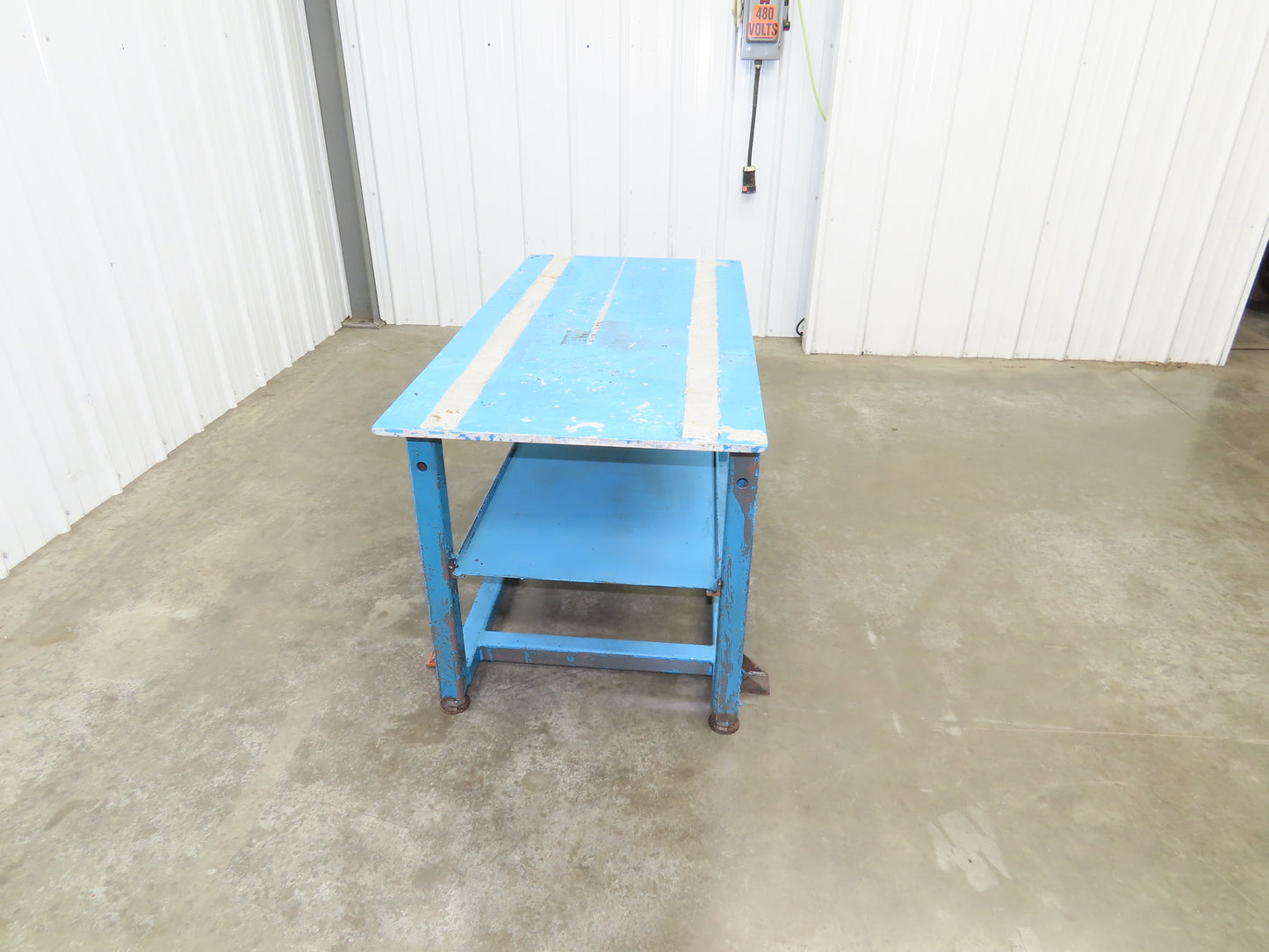 1/2" Aluminum Top Machine Mounting Base Welding Table 48-3/4"x24"x 27-1/2"H
