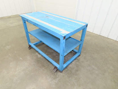 1/2" Aluminum Top Machine Mounting Base Welding Table 48-3/4"x24"x 27-1/2"H