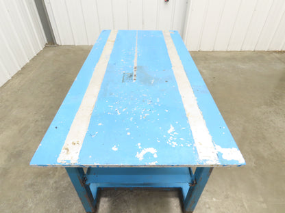 1/2" Aluminum Top Machine Mounting Base Welding Table 48-3/4"x24"x 27-1/2"H