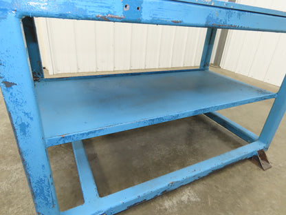 1/2" Aluminum Top Machine Mounting Base Welding Table 48-3/4"x24"x 27-1/2"H