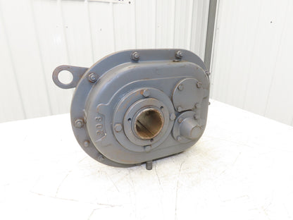 Morse 203XM25 Shaft Mount Reducer Gearbox 25.4:1 Ratio 10.2Hp Tapered Shaft