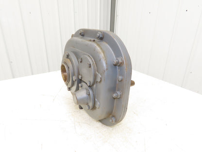 Morse 203XM25 Shaft Mount Reducer Gearbox 25.4:1 Ratio 10.2Hp Tapered Shaft