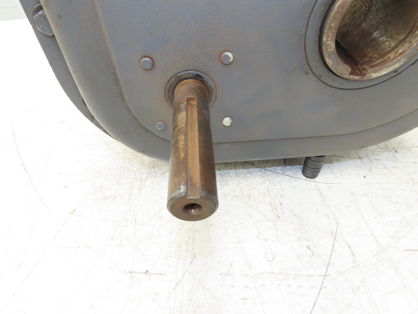 Morse 203XM25 Shaft Mount Reducer Gearbox 25.4:1 Ratio 10.2Hp Tapered Shaft