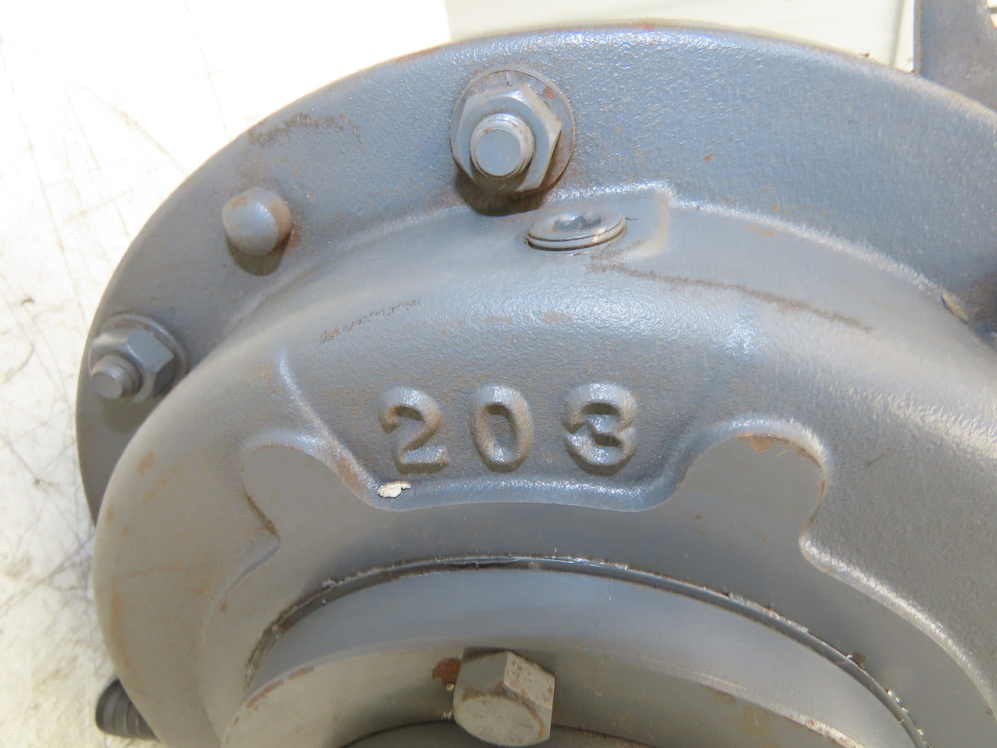 Morse 203XM25 Shaft Mount Reducer Gearbox 25.4:1 Ratio 10.2Hp Tapered Shaft