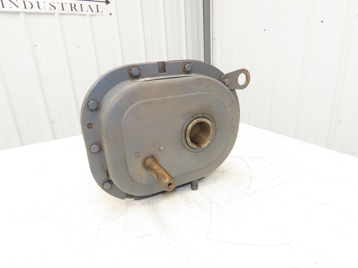 Morse 203XM25 Shaft Mount Reducer Gearbox 25.4:1 Ratio 10.2Hp Tapered Shaft