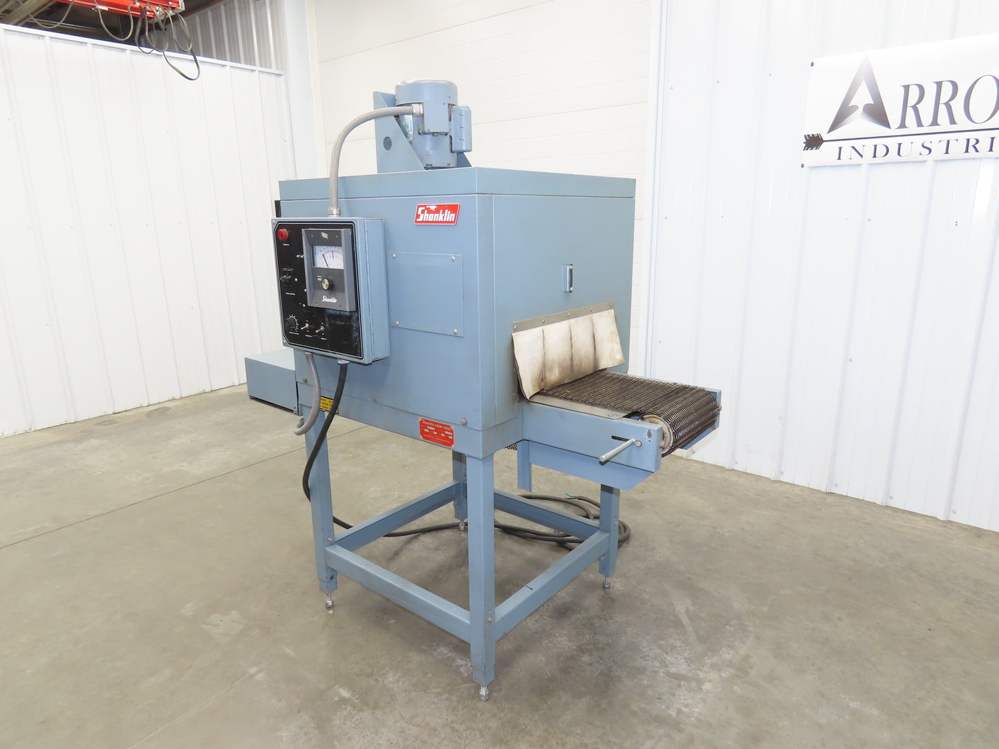 Shanklin T-6XL Heat Shrink Tunnel 230V 1Ph 35A 6x12" Adjustable Conveyor