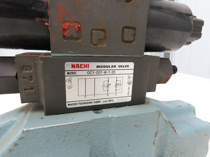 Nachi DSS-G06-C5-ARYC115-E13 Directional Control Solenoid Valve 115V