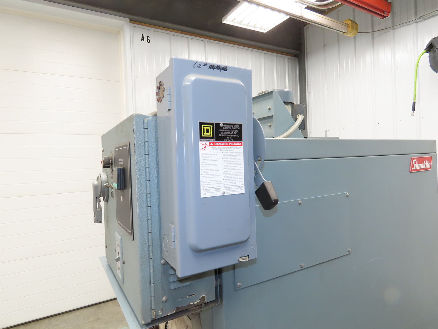 Shanklin T-7XL Heat Shrink Tunnel 230V 3Ph 36A 7x16" Adjustable Conveyor Speed