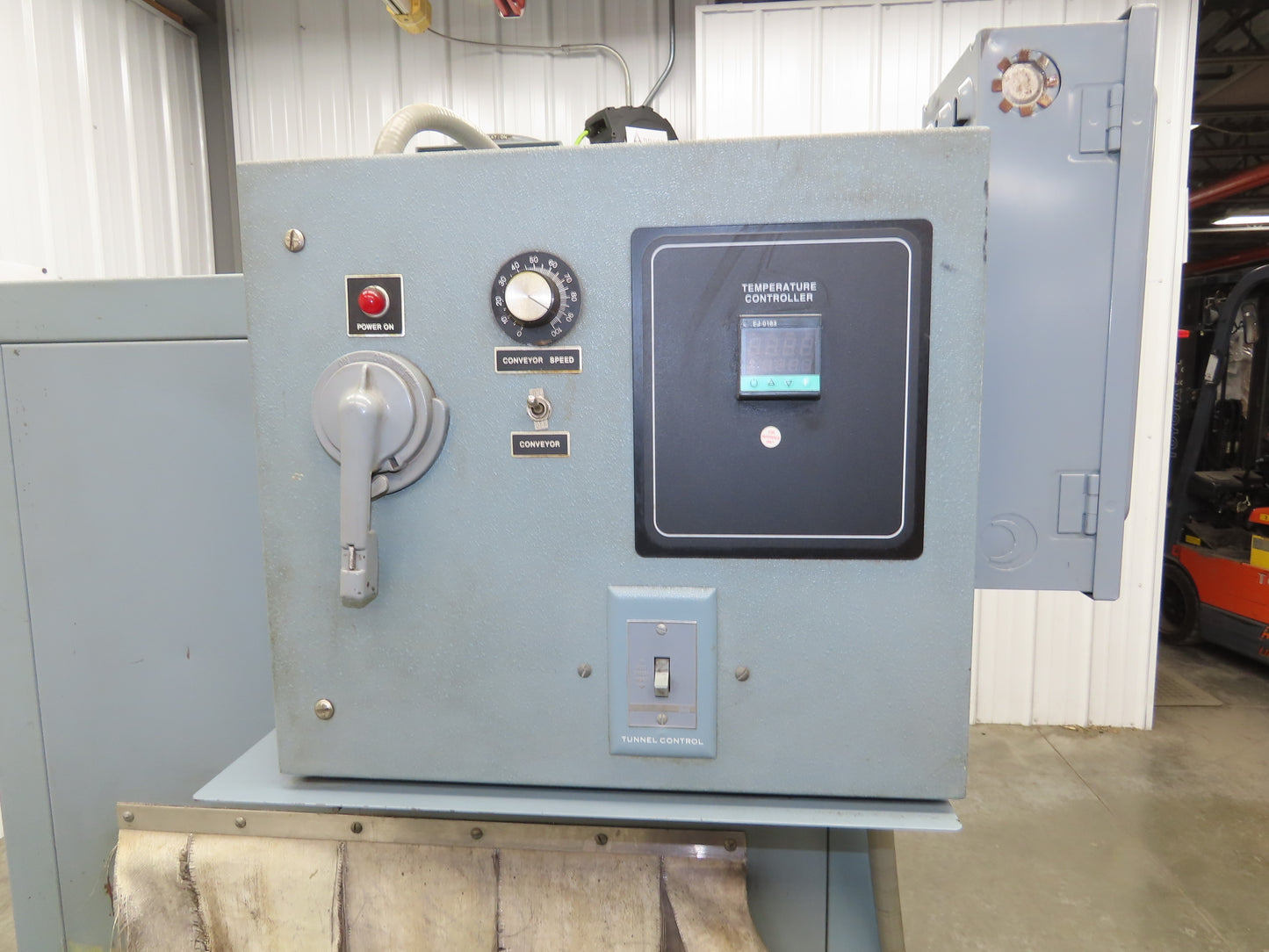 Shanklin T-7XL Heat Shrink Tunnel 230V 3Ph 36A 7x16" Adjustable Conveyor Speed