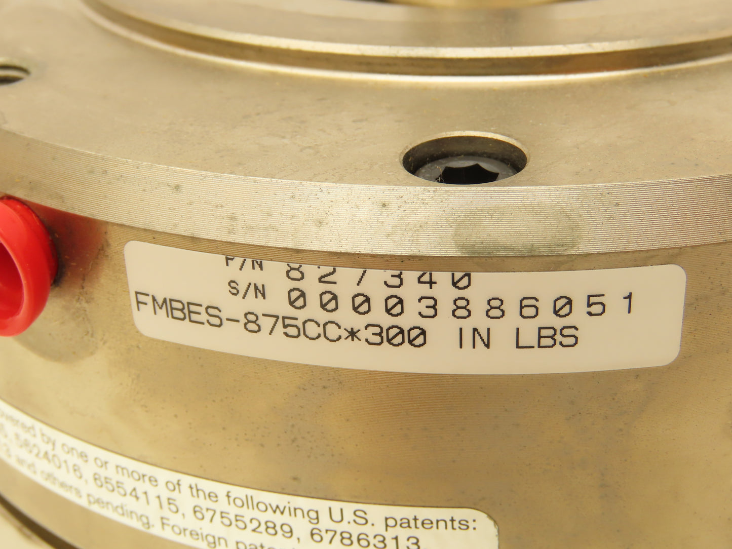 Nexen 827340 Pneumatic Friction Tension Clutch Brake 7/8" Shaft 300" lbs