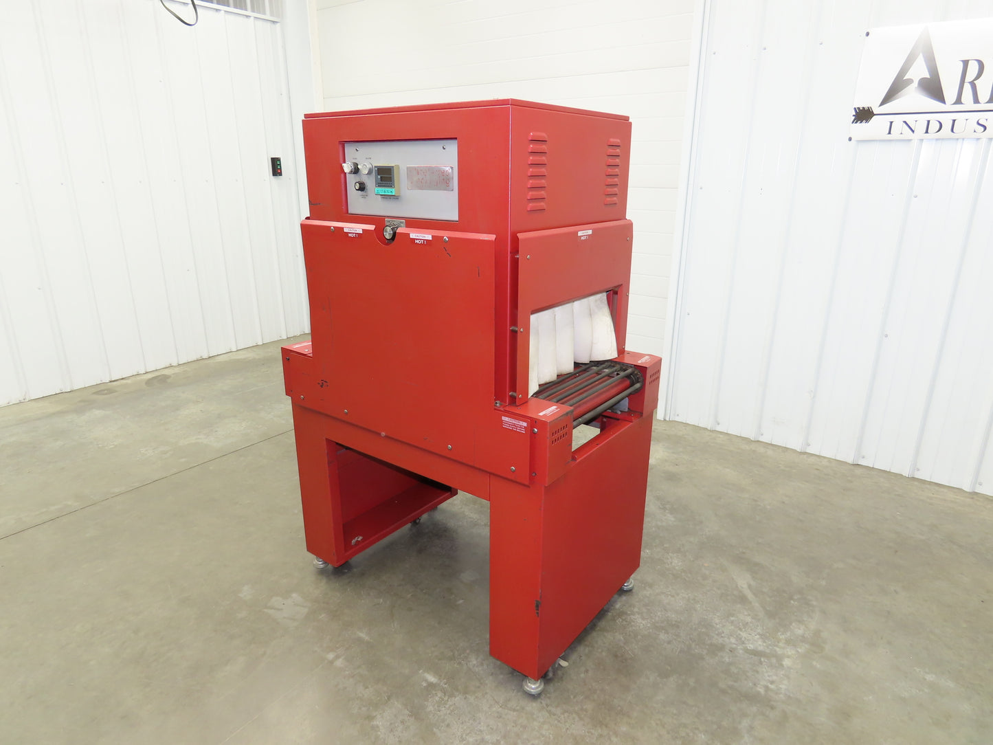 Preferred Packaging Heat Shrink Tunnel Shrink Wrap System 208V 40 Amps 1Ph