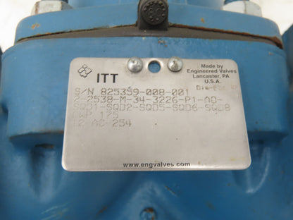 ITT 2-2538-M-34-3226 Dia-Flo 2" Lined Diaphragm Valve Pneumatic Actuator No 25