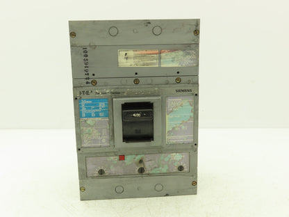Siemens JXD63B400 ITE Sentron Circuit Breaker 400A 3 Pole 3PH 600V