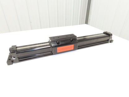 TOL-O-MATIC Rodless Pneumatic Band Cylinder 2" Bore 18.25" Stroke 100 PSI