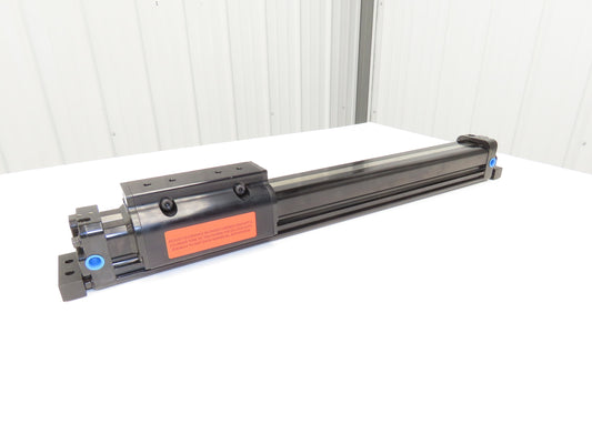 TOL-O-MATIC Rodless Pneumatic Band Cylinder 2" Bore 18.25" Stroke 100 PSI