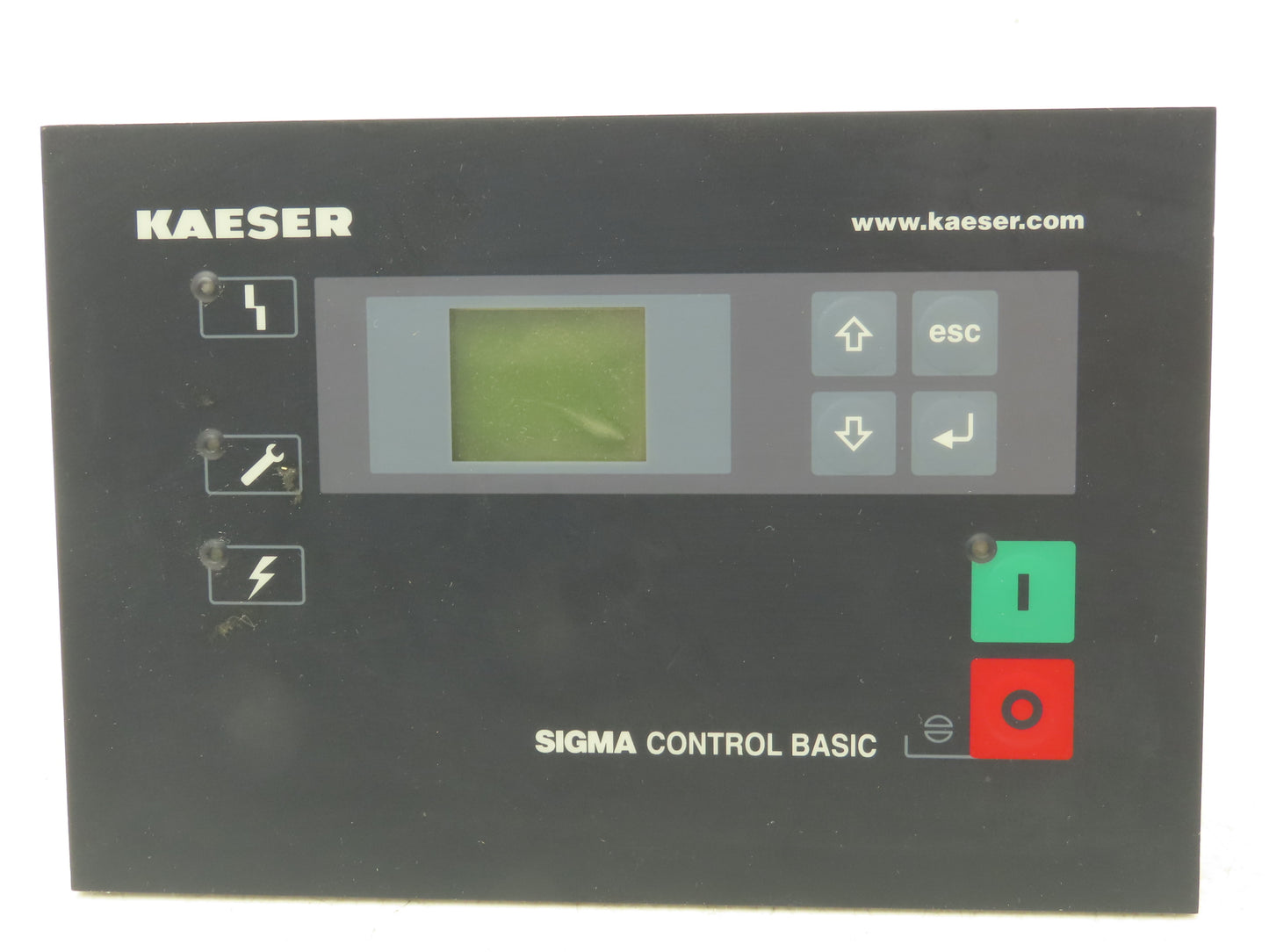 Siemens Kaeser Sigma A5E32902288 Air Compressor Operator Control Panel Off AS25T