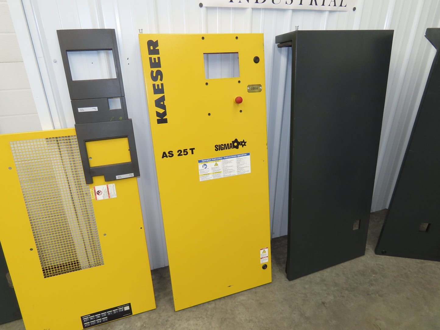 Siemens Kaeser Sigma Panel Metal Cover Surround Set Off AS25T Air Compressor