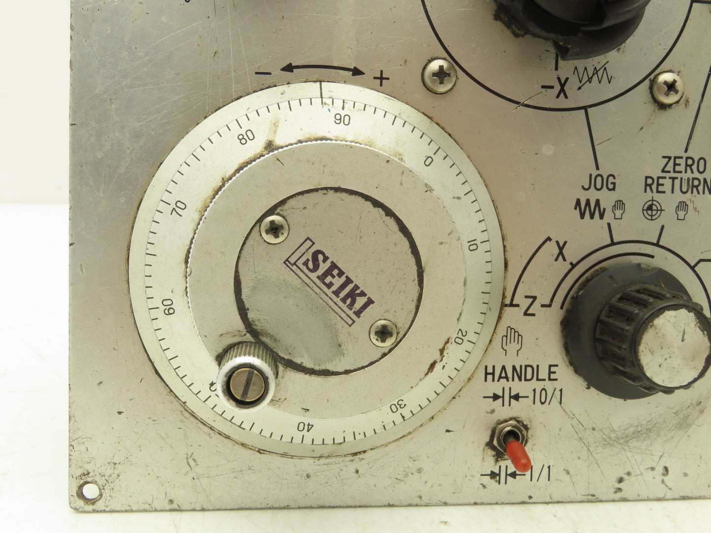 Mori Seiki Control Panel Spindle Feedrate Todensha Joystick X-Z Axis Controller