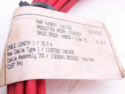 Rexroth RKO 0101 Fiber Optic Cable 15M Length INK0435-03