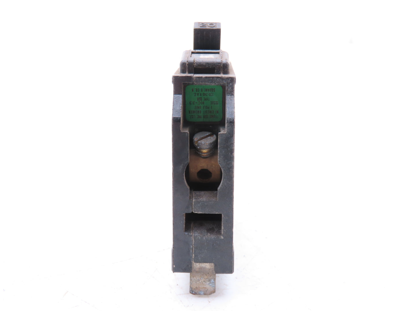 Square D QOB120 20A Circuit Breaker 1-Pole Bolt-On Old Style 120/240V  Lot of 20