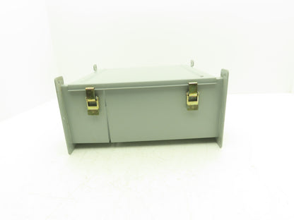 Hoffman F-126LXL Lay-In Wireway 12"x6" Cutoff Fitting 9"-15" Nema 12