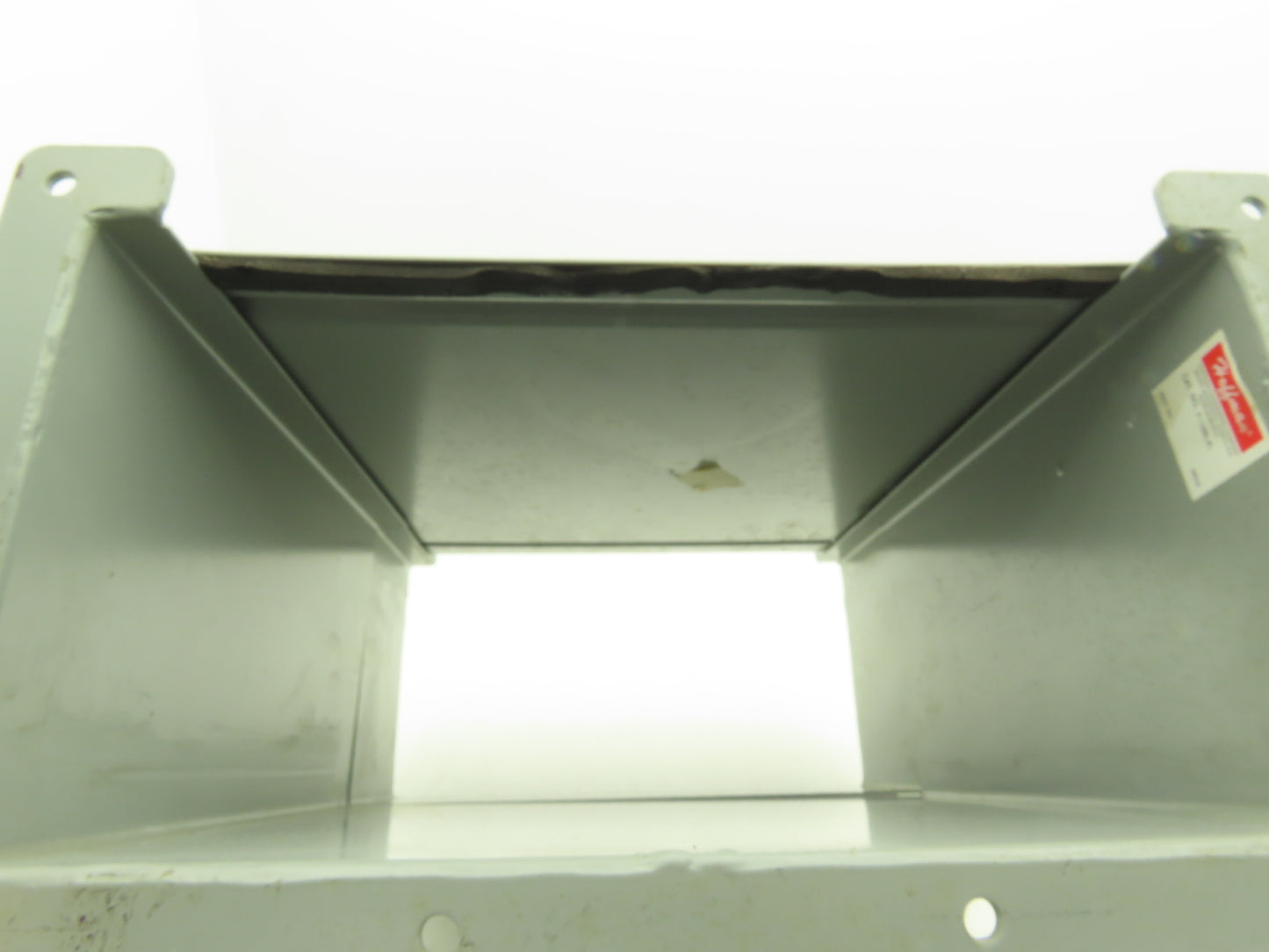 Hoffman F-126LXL Lay-In Wireway 12"x6" Cutoff Fitting 9"-15" Nema 12