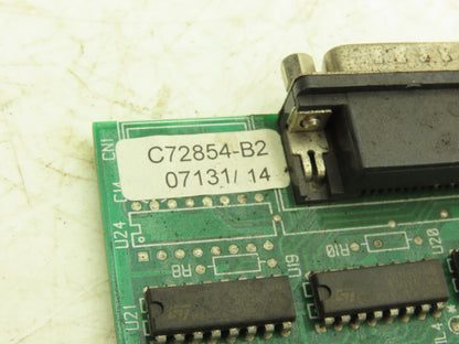 Amada C72854-B2 I/O Printed Circuit Board PCB E/S Ver 5.3 Input Output Module