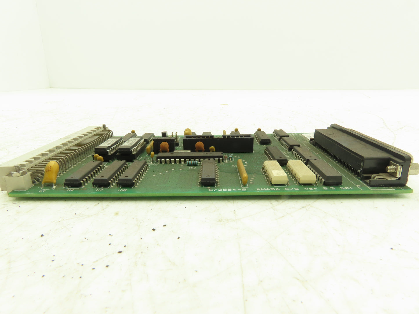 Amada C72854-B2 I/O Printed Circuit Board PCB E/S Ver 5.3 Input Output Module