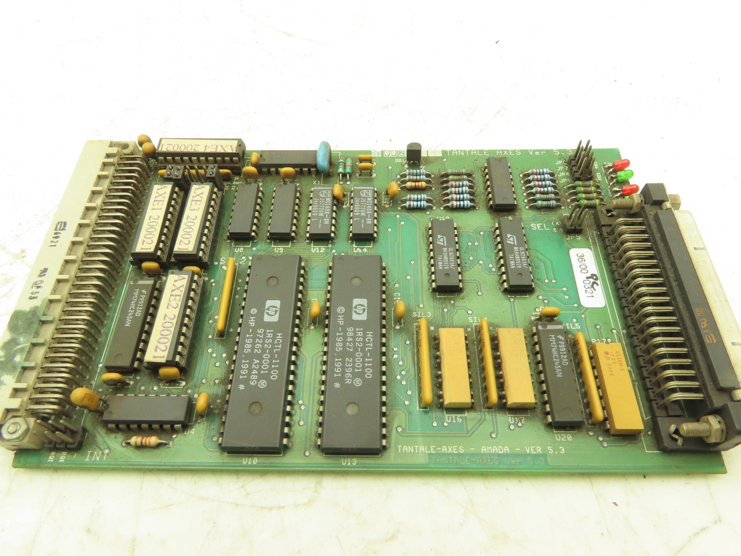 Amada TANTALE-AXES Printed Circuit Board PCB Ver 5.3 Module 37-Pin Connector