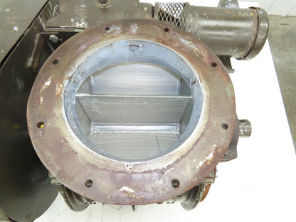 Sprout Waldron Rotary Airlock Valve 10" Round x Square Flange 3PH Chain Drive