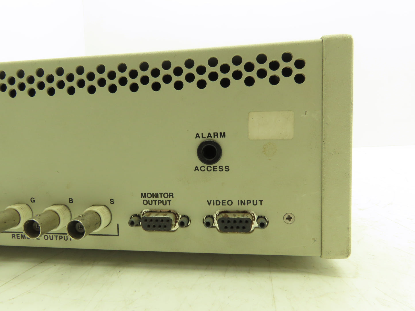 MeasureX 207693 Video Processing Unit Input Switch Inspection 110/220VAC