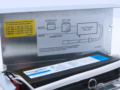 Steril-Aire RSE 1 VO Single Ended Fixture for Very High Output Germicidal Light