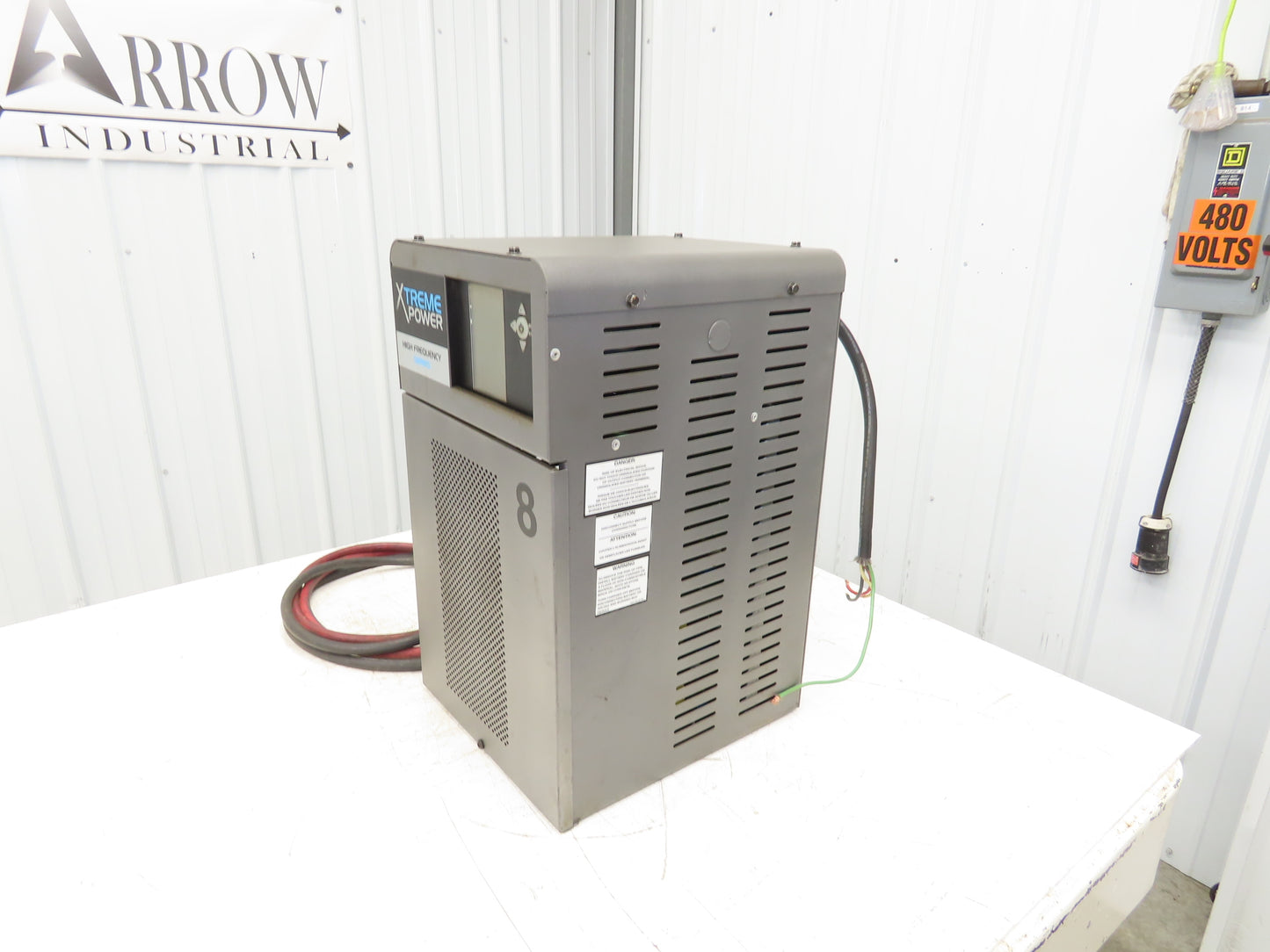 Xtreme Power HF Forklift Battery Charger 36-1A2B-E3 36V 250A 480V 3Ph