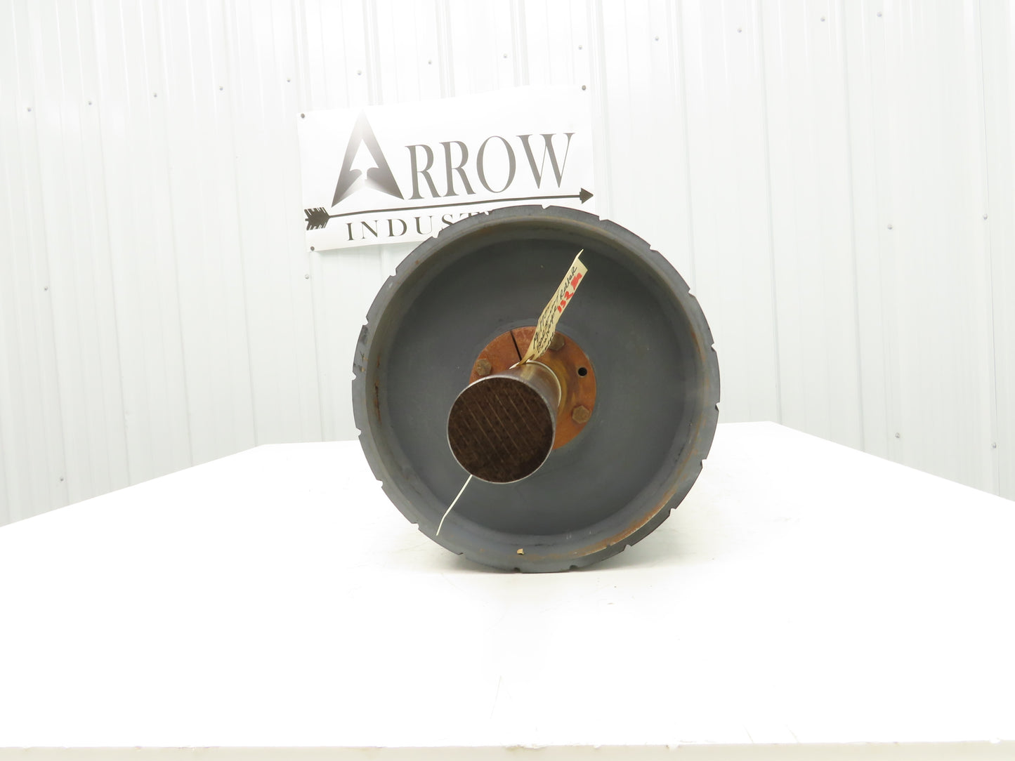12" Dia x 26"W Conveyor Drive Pulley 1-15/16" Shaft Lagged Roller