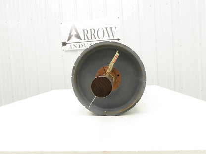 12" Dia x 26"W Conveyor Drive Pulley 1-15/16" Shaft Lagged Roller