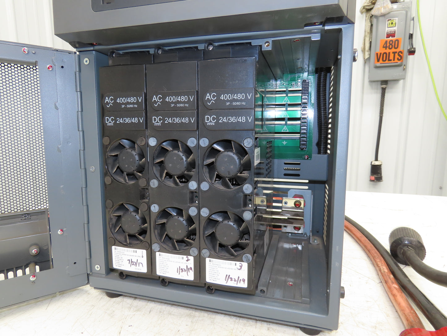 Enersys Enforcer Impaq Forklift Battery Charger 24/36/48V 480V 3Ph 2000ah