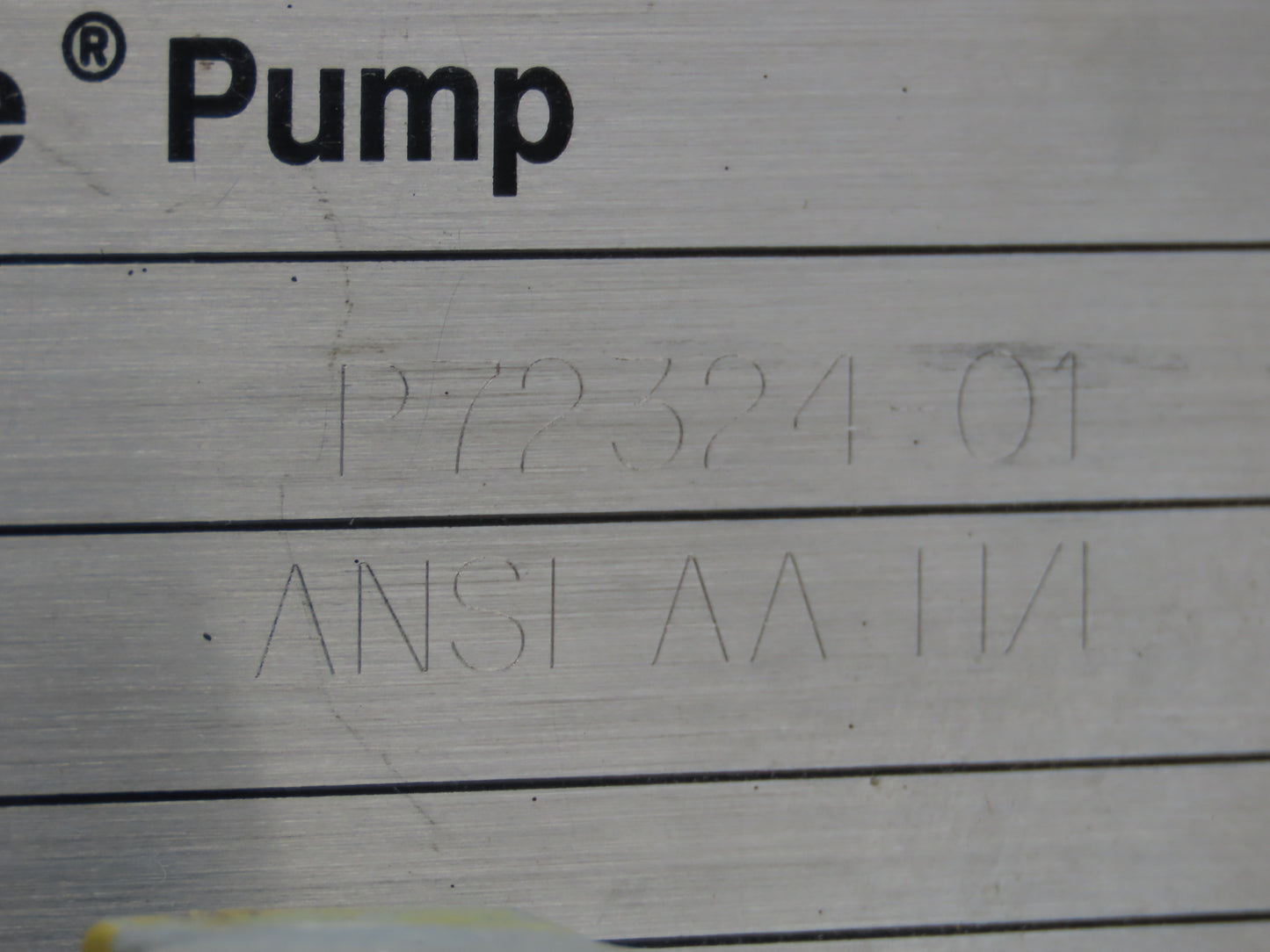 Dorr-Oliver ANSI AA/HL Olivite Rubber Lined Centrifugal Pump 1"x1.5" Flanged