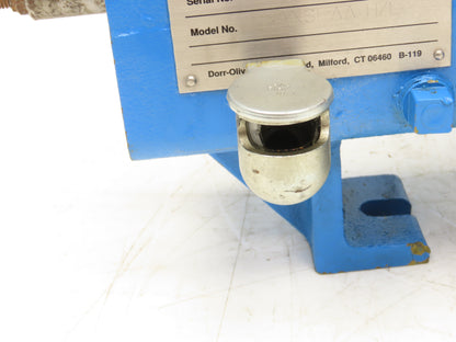 Dorr-Oliver ANSI AA/HL Olivite Rubber Lined Centrifugal Pump 1"x1.5" Flanged
