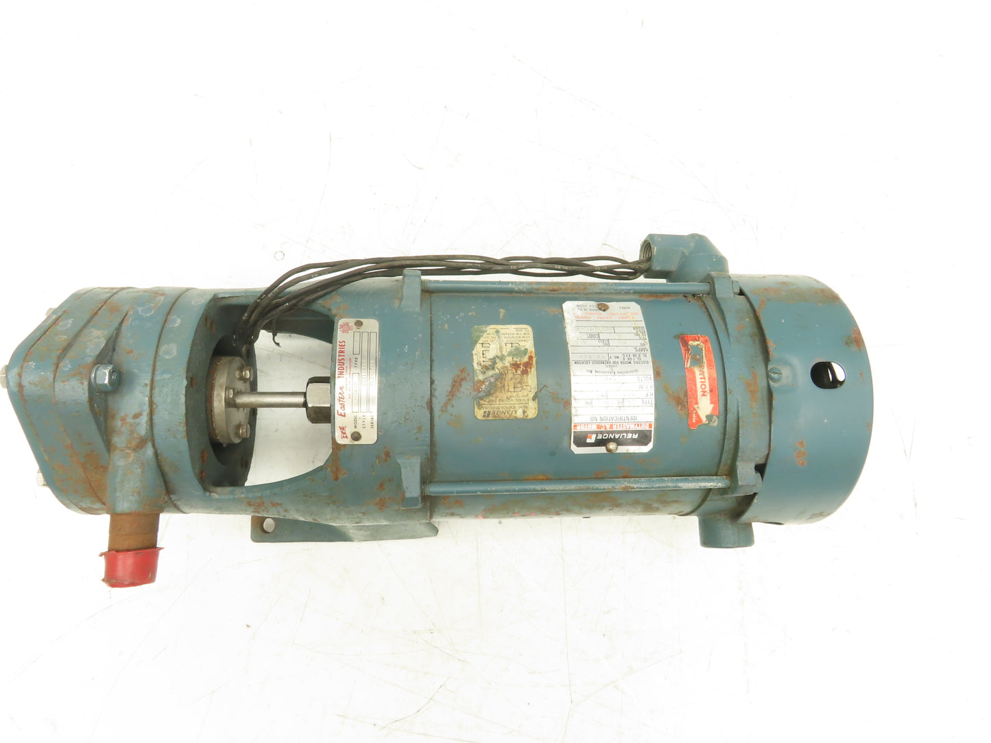 Reliance Eastern 2J-34-D Centrifugal Pump 1/2"NPT 3/4Hp 115/230V 1PH Broken Foot-