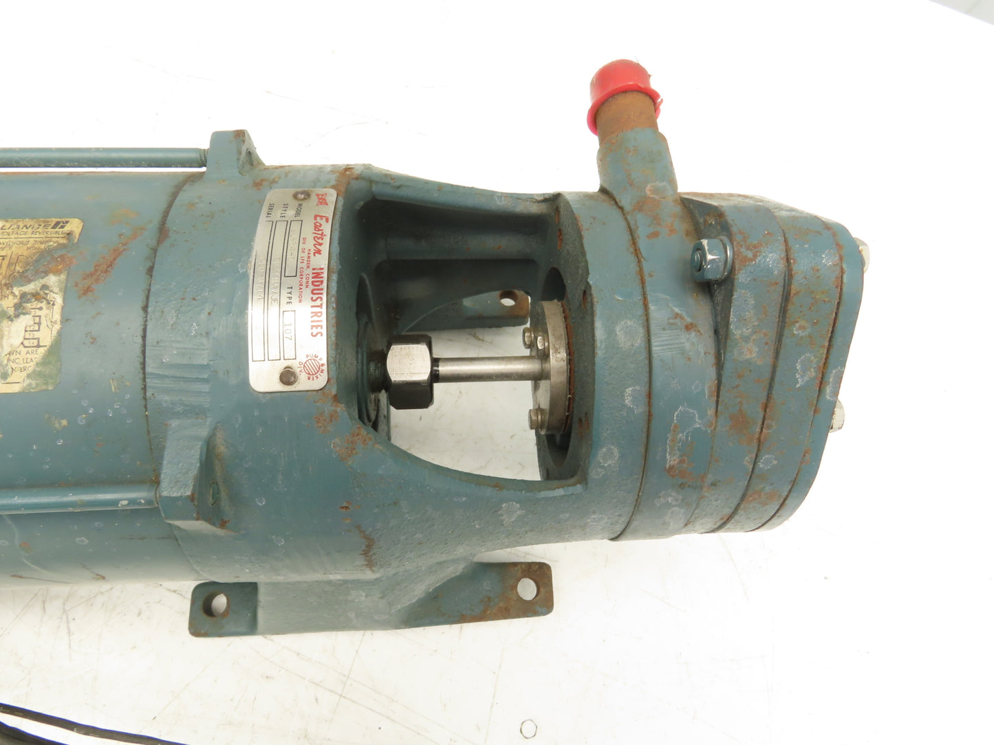 Reliance Eastern 2J-34-D Centrifugal Pump 1/2"NPT 3/4Hp 115/230V 1PH Broken Foot-