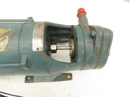 Reliance Eastern 2J-34-D Centrifugal Pump 1/2"NPT 3/4Hp 115/230V 1PH Broken Foot-
