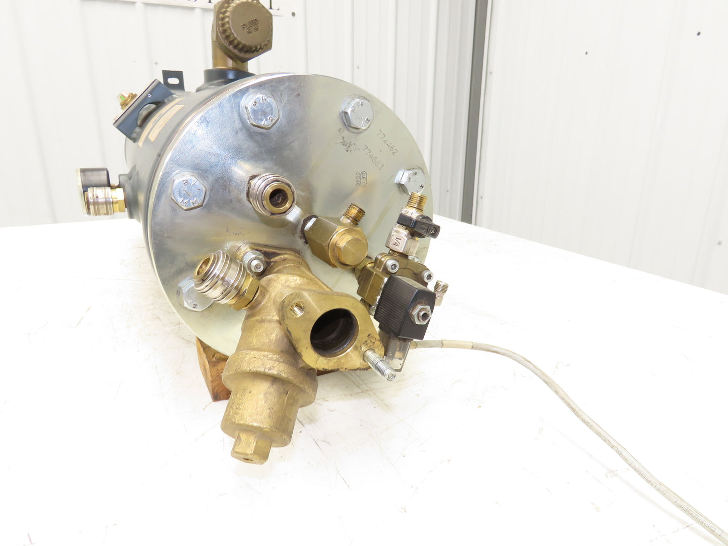Kaeser 3.6163.00011 Separator Sump Tank Assembly Off AS 25 T Air Compressor