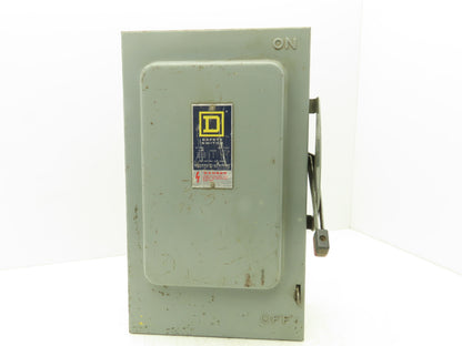 Square D HU461 30A 600V Disconnect Non-Fused