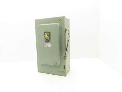 Square D HU461 30A 600V Disconnect Non-Fused