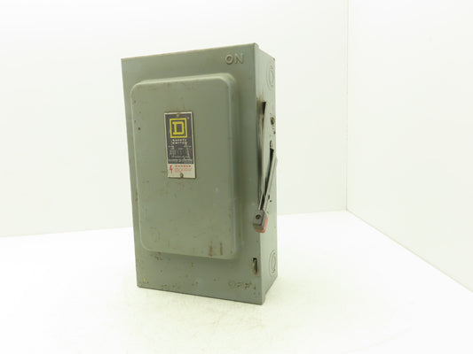 Square D HU461 30A 600V Disconnect Non-Fused