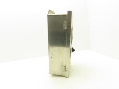 Square D CHU361DS Safety Disconnect Switch 30A 600V 30HP Non Fused 3P Stainless