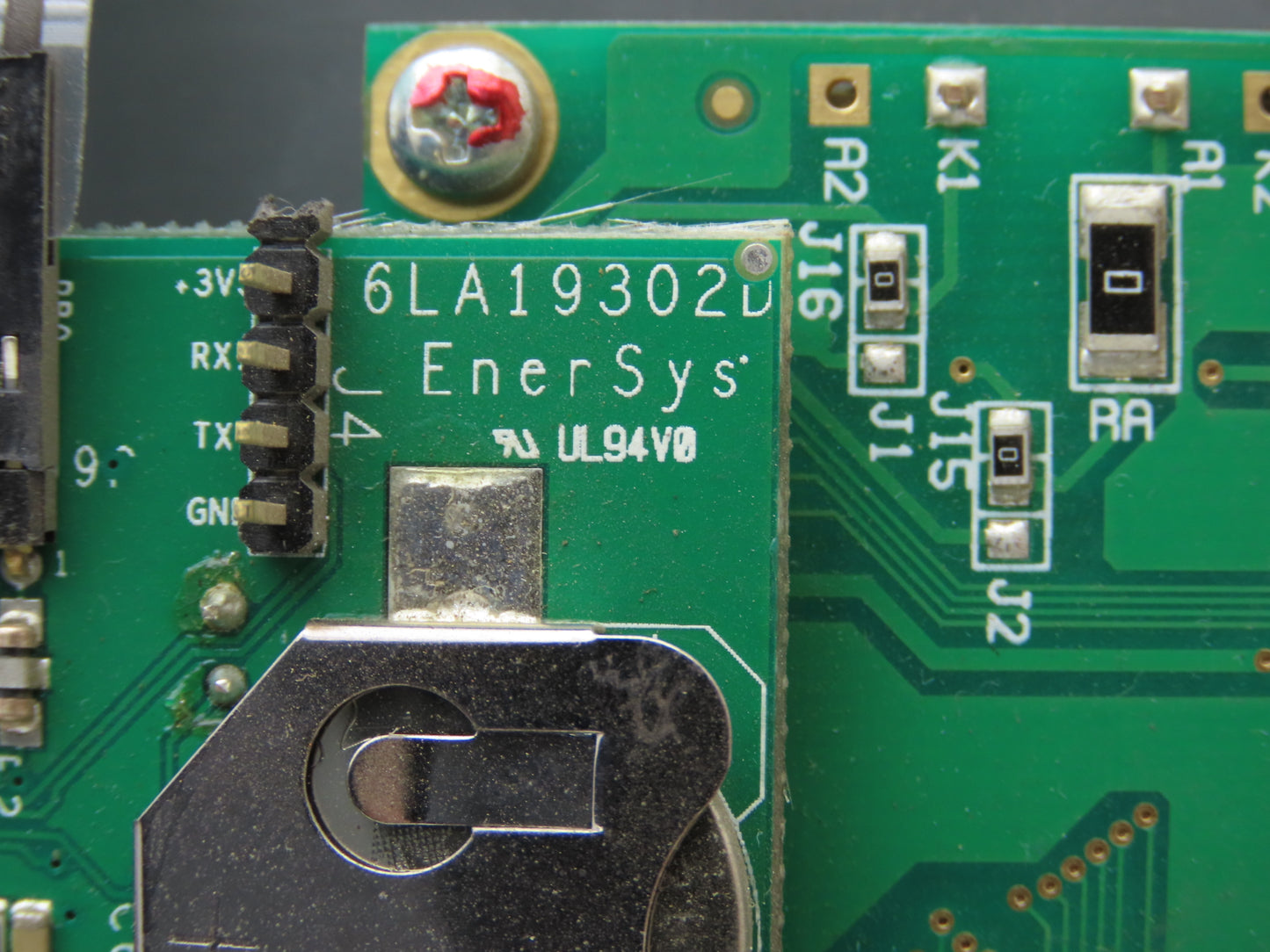 Enersys 6LA19302D Enforcer Impaq Battery Charger Control Panel Module