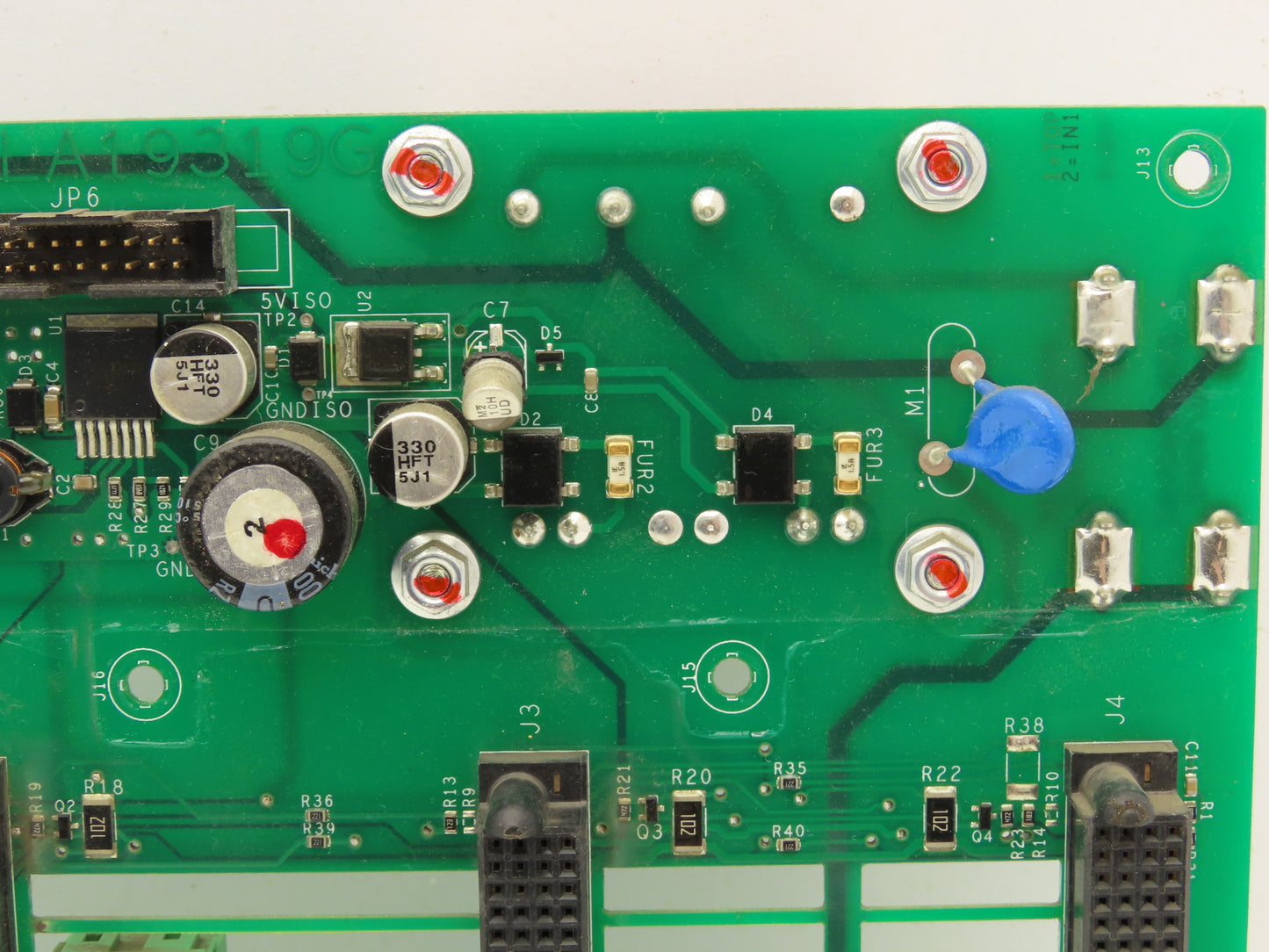Enersys 6LA19319G Enforcer Impaq Battery Charger Backplane Panel Module