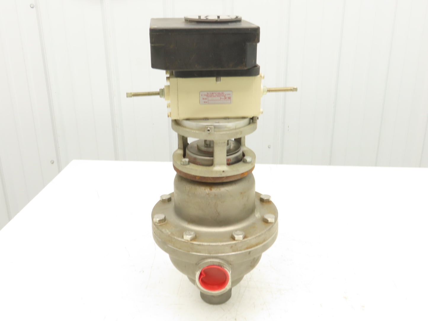 WA Kates HB11T-I Flow Rate Control Valve 1.5"NPT w/Actuator & Positioner