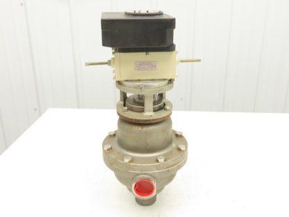 WA Kates HB11T-I Flow Rate Control Valve 1.5"NPT w/Actuator & Positioner